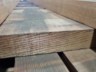 Stack of 1220x75x45mm Cedar Wood Lengths