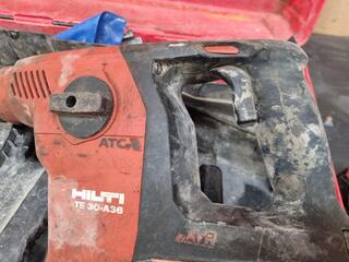 Hilti Cordless SDS-Plus Rotary Hammer TE 30-A36, w/ Accessories