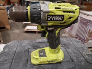 Assorted Ryobi Cordless Drill, Impact Driver, Battery Chargers, Case