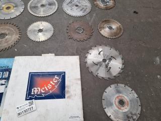 Assortment of Circular Saw Blades