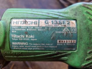 Hitachi Corded 125mm Angle Grinder