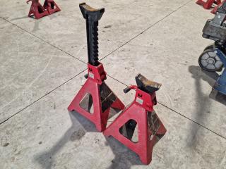 Pair of Big Red 6Ton Jack Stands