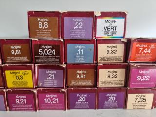 Assorted Loreal Majirel I oneness G Incell Hair Dyes - Bulk