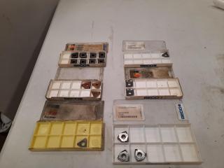 Assorted Lot of Partial Sets of Seco Milling Inserts