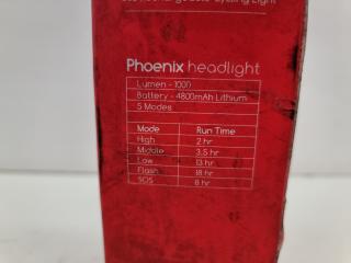 Lelumia Phoenix Rechargeable 1000LM Bicycle Light 