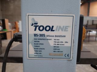 Tooline BS305 305mm Bandsaw