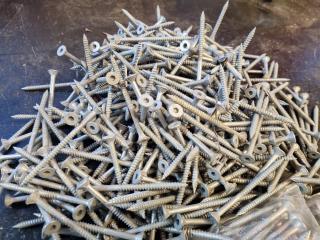 CSK Hex Drive Galvanised Batten Screws, M5 w/ 75mm &  100mm