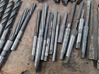 40+ Assorted Reamers, Drills & More
