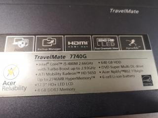 Acer TravelMate 7740G Laptop Computer w/ Intel Core i5