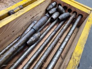 Vintage Boring Drill Set, 1200mm