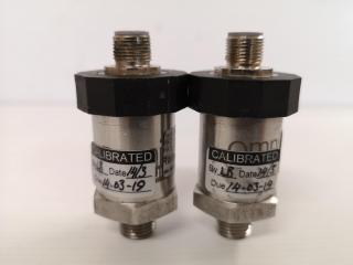 2x Omni Pi600 Series Industrial Pressure Sensors