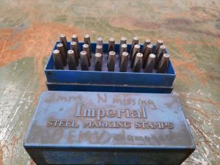 4 Sets of Imperial Steel Marking Sets