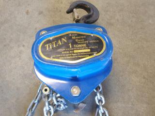 Titan 1 Ton Chain Hoist