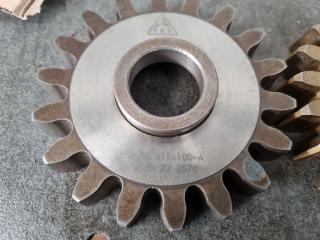 3 x Gear Shaper Cutters 