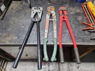 Crimper, Cable Cutter and Bolt Cutters 