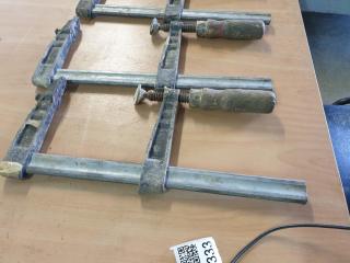 4 x Bessy 10" F Clamps