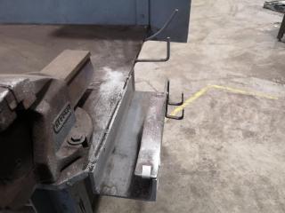 Heavy Duty Steel Topped Workbench
