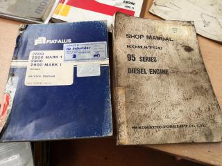33x Assorted Diesel Engine Service Repair Manuals