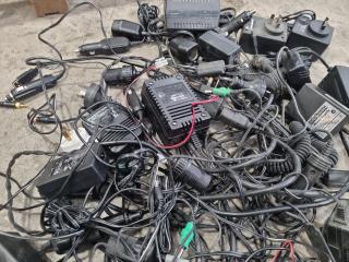 40x Assorted Power Adapters