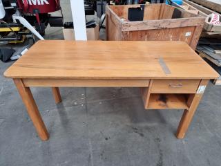 Vintage Wood Office Desk