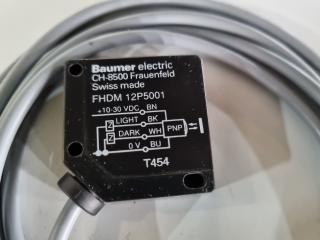 Baumer Diffuse Photoelectric Block Sensor, New