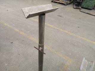 3x Assorted Workshop Material Support Stands