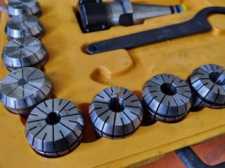 NT40 ER40 Collet Drill Chuck Holder w/ 15x Collets