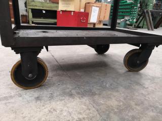 Heavy Steel Workshop Cart Trolley