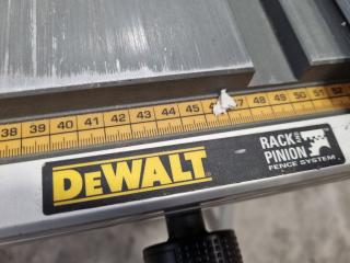 DeWalt 250mm Table Saw w/ Mobile Stand