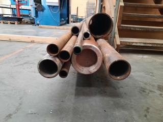 Bundle of Boiler/Steam Pipes (Assorted Sizes)