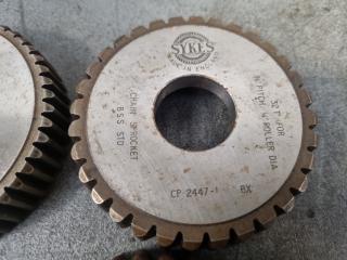 5 x Gear Shaper Cutters 