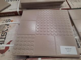 41M2 Garbon Seramic 300x300x10mm Duraturf Ceramic Floor Tiles