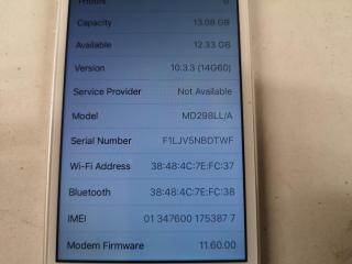 Apple iPhone 5, 16Gb, Faulty Power Button