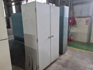 Large Two Sided Electrical Cabinet