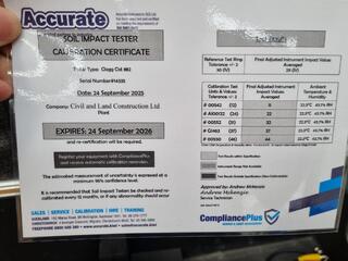 Clegg Cist 882 Impact Soil Tester