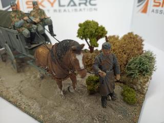 Horse and Cart Diorama