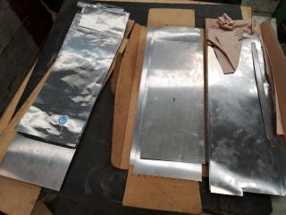 Assorted Sheets of Industrial Metal Shims