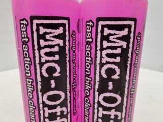2x Bottle of Muc-off Fast Action Bike Cleaner