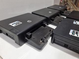 5x HP Advanced Docking Stationn for compatible HP business laptops