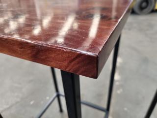 Pair of Tall Cafe Tables