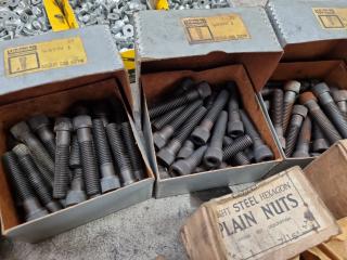 Bulk Lot of Bolts, Nuts, Washers