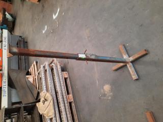 Pair of Industrial Material Support Stands