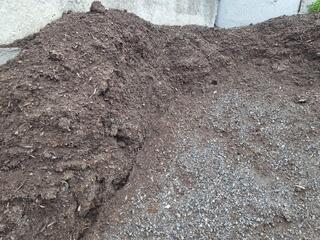 Pile of Compost Soil, 3000x3100x1300mm