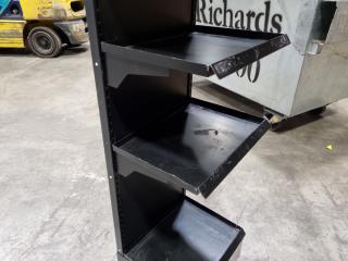 Mobile Adjustable Retail Shelving Unit