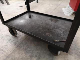 Heavy Steel Workshop Cart Trolley