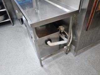Stainless Bench with Sink 
