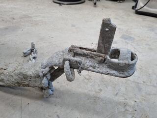 Able Mixer Petrol Concrete Mixer & Trailer