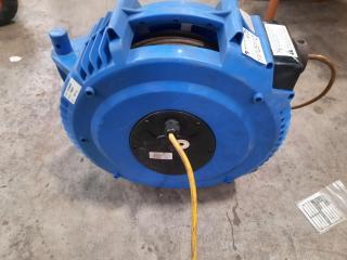 Wall Mountable 12M Single Phase Retractable Extension Reel