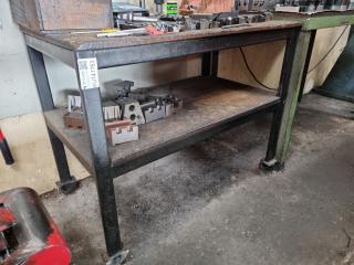 Steel Mobile.Workshop Table