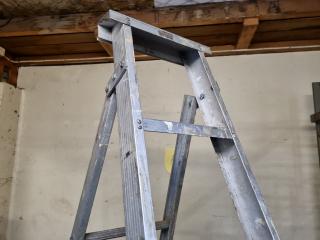 Vintqge Alco Aluminium Combination Step Ladder